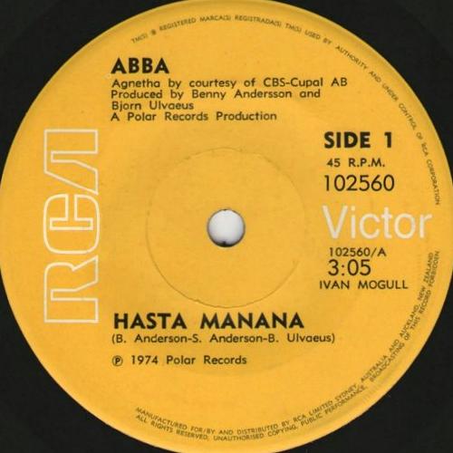 ABBA Hasta Manana