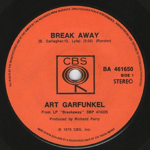 Art Garfunkel Break Away