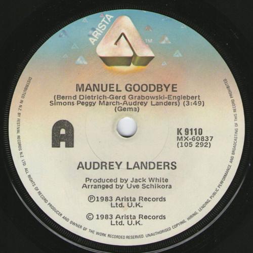Audrey Landers Manuel Goodbye