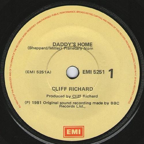 Cliff Richard Daddy's Home