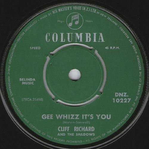Cliff Richard Gee Whizz It's You