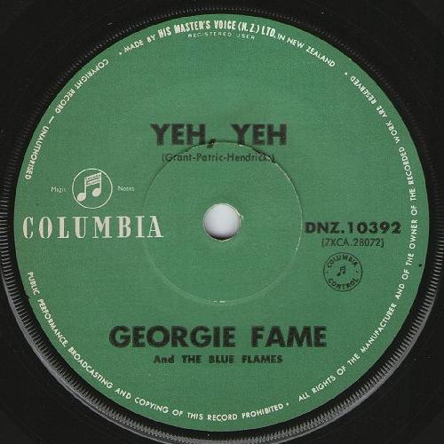 Georgie Fame Yeh, Yeh