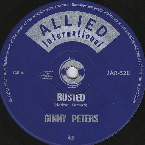 Ginny Peters Busted