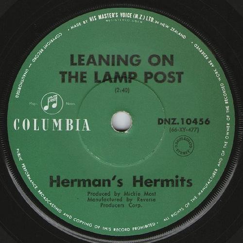 Herman's Hermits Leaning On The Lamp Post