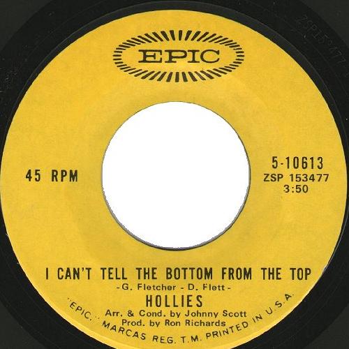 Hollies I Can't Tell The Bottom From The Top
