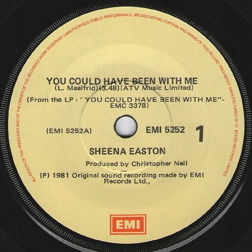 Sheena Easton You Could Have Been With Me